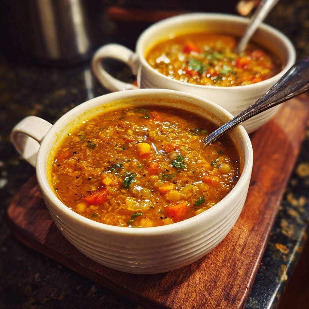 Curried Lentil Soup