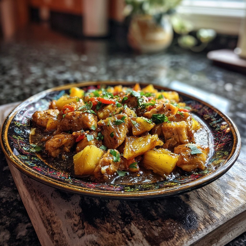 Sweet And Savory Pineapple Chicken