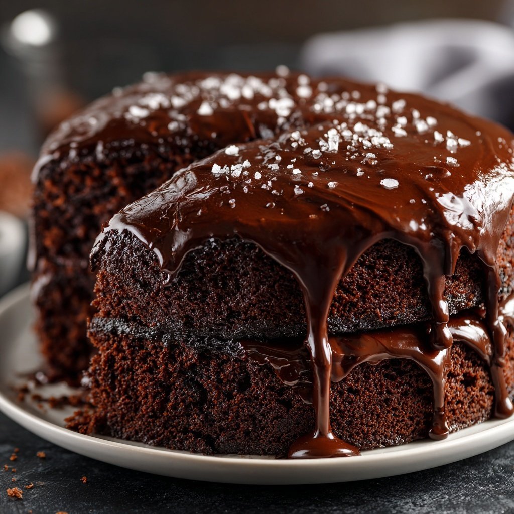 Chocolate Cake Made From Scratch