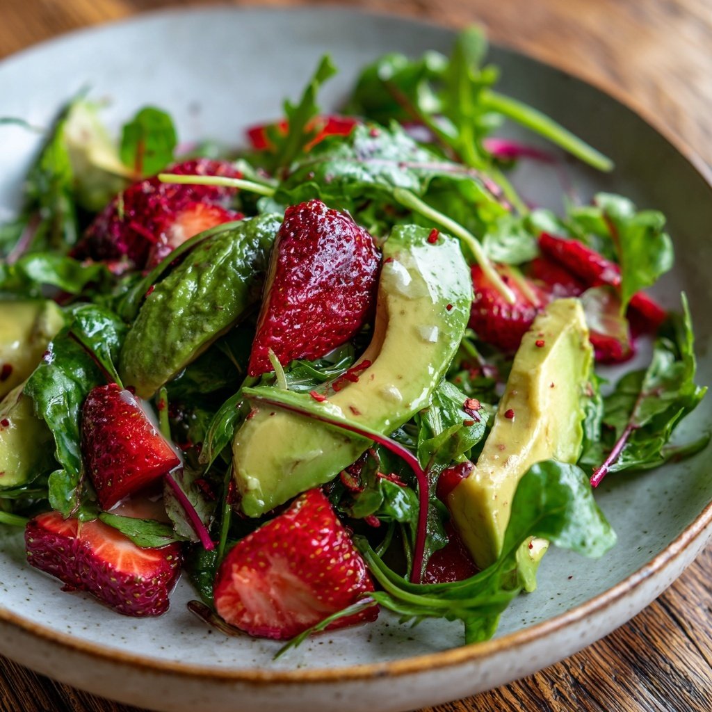 Avocado Strawberry Salad