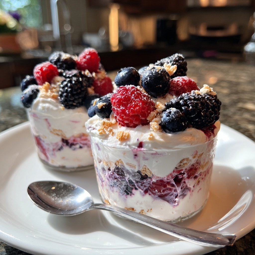 Vanilla Berry Yogurt Parfaits