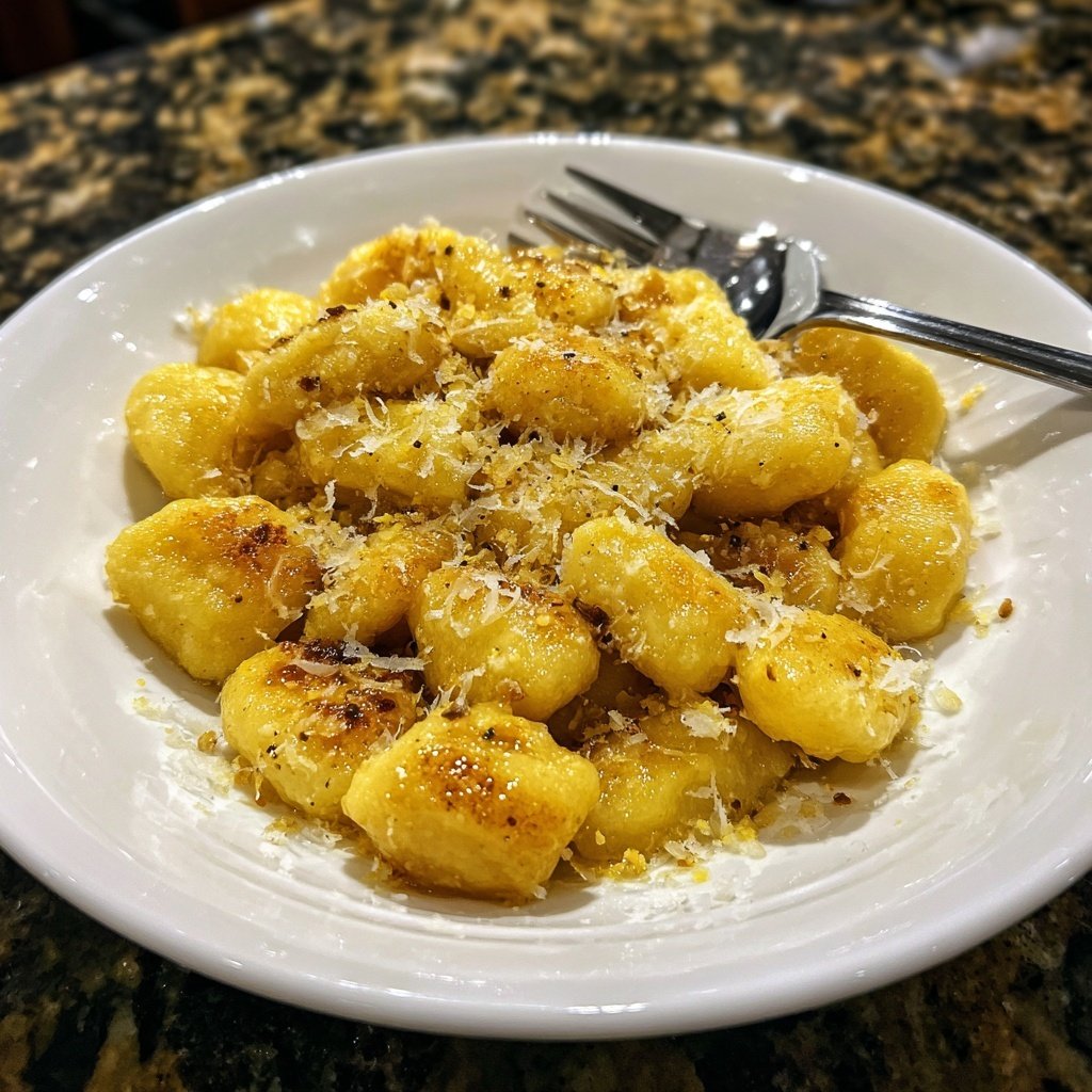 Romantic Lemon Parmesan Gnocchi