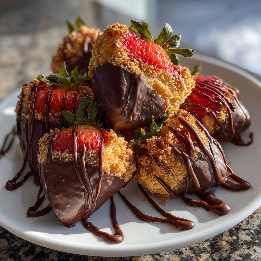 Valentines Snacks Strawberry Chocolate Crunch