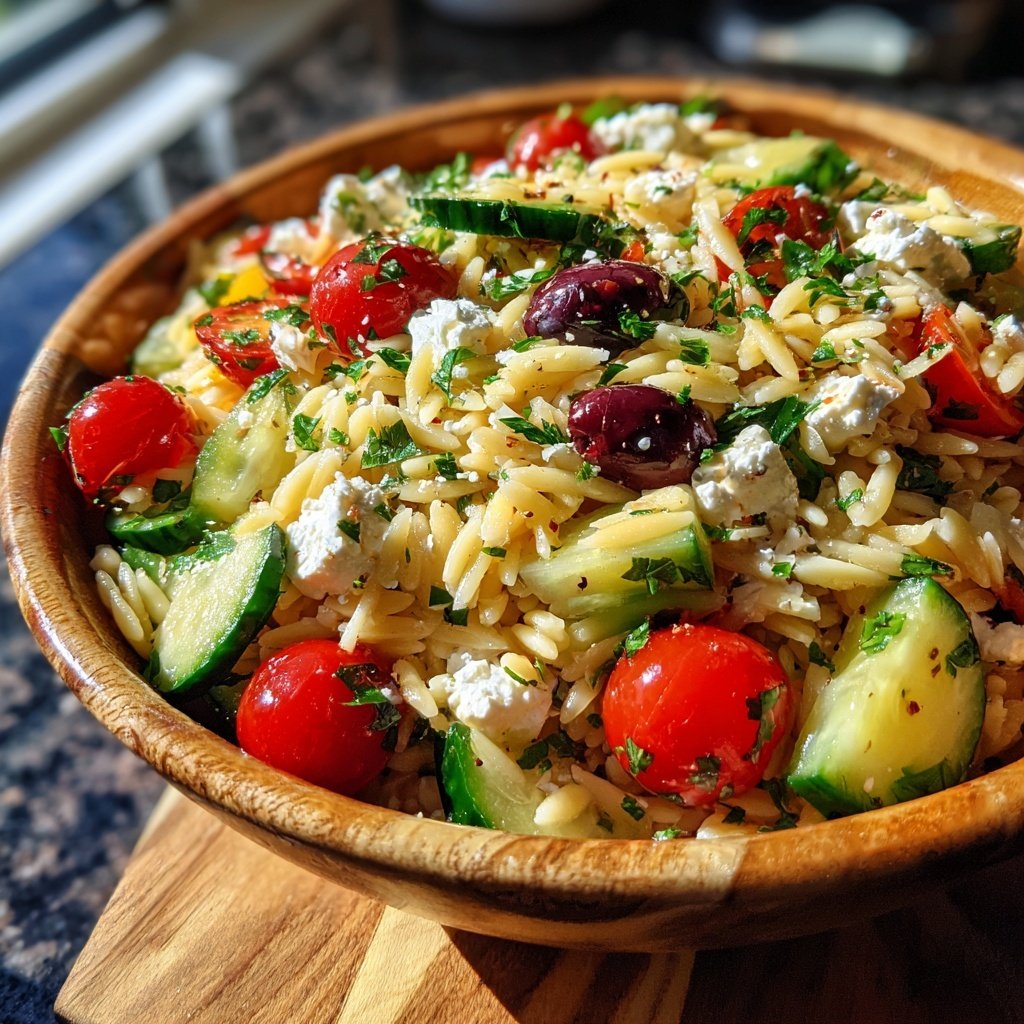 Mediterranean Orzo Salad