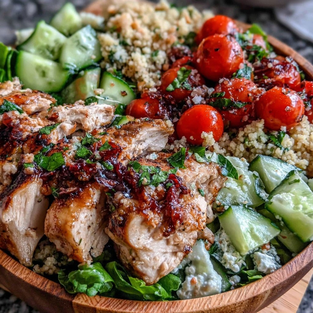 Healthy Chicken And Couscous Salad