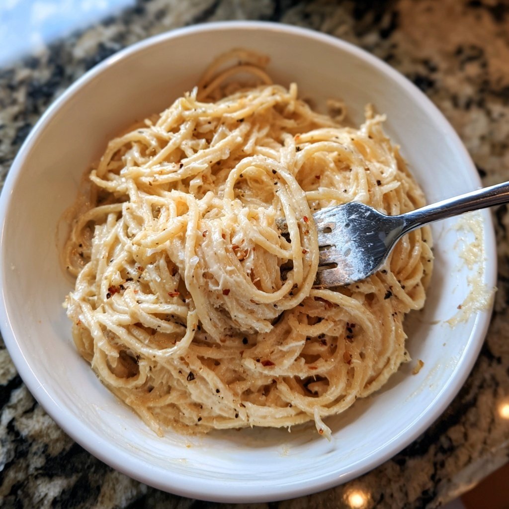 Sunday Creamy Roasted Garlic Pasta