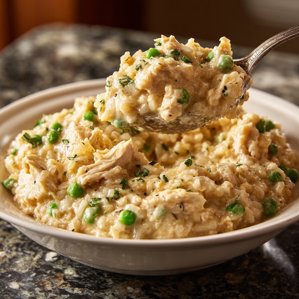 Slow Cooker Chicken And Rice